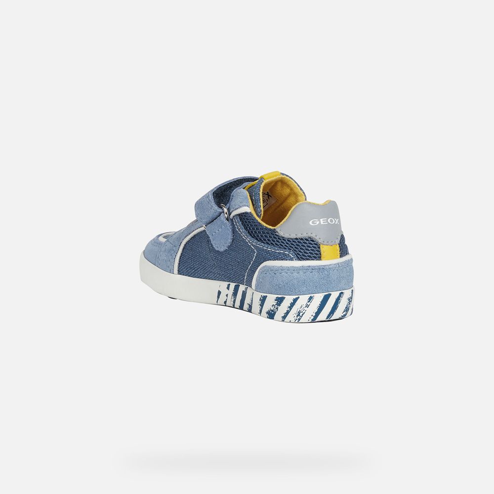 Tenis Geox Bebe Azuis - Kilwi Boy - BSRTM6457